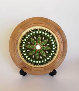 Coloured Metal Threads: Mystical Mandala