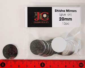Embellishment Packs - Shisha Mirrors 20mm