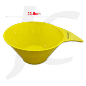 Tint Perm Accessories: Chamvit Ultra Size Tint Bowl 沐浴染 Diameter 23.5cm Yellow J22WYE
