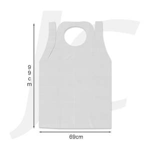 Towel Cape Apron Uniform: Disposable Apron Nano-tech Durable Water-proof Oil-proof 69x99cm 1pc J26LPO
