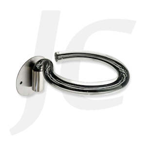 Tool Pouch Bag Box: Blow Dryer Holder Single Ring Black D0022 J27GLR