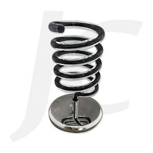 Blow Dryer Holder Black With Metallic Covered Based J27BCM