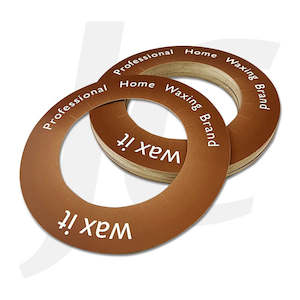 Wax Strip Spatula Remover: Protective Collars Unit Pack of 50pcs RA004 J42PCU