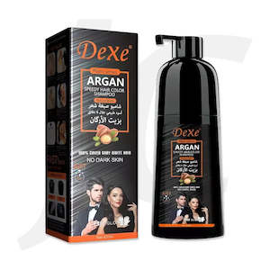 Dexe Argan Speedy Hair Color Shampoo Natural Black J14ASH**