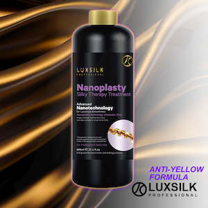 Keratin: LUXSILK Nanoplasty Silky Therapy Treatment With No Yellow Formula 800ml J16NPT**
