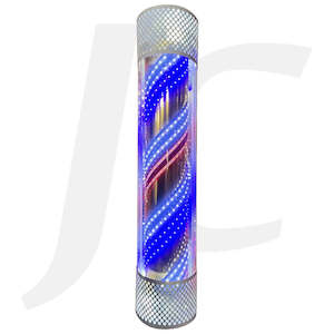 Barber Pole Fantasy White Case 90cm BC-90 J35BBF