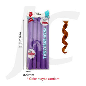 Perm Straightening: Flex Roller Curler Long ⌀20x250mm PU02922 10pcs J22WGS