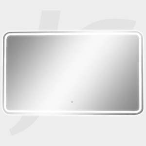 Trolley Chair Station Basin Table: [Wall Mount Service Not Included] Station Mirror With Inner & Back Light Three Tones Horizontal 152x90cm J34HTT