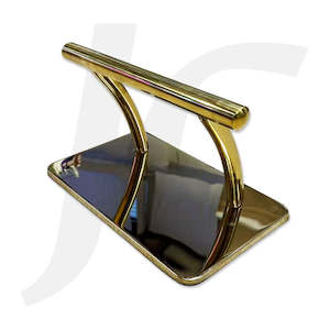 Trolley Chair Station Basin Table: [No Heavy Load] Cutting Chair Foot Rest On Floor Gold J39GJD