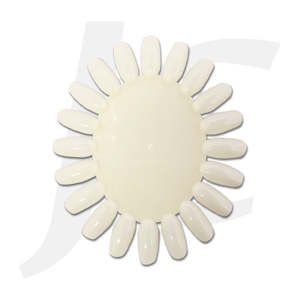 Nail Tip Plate Oval 1PC J84OPT