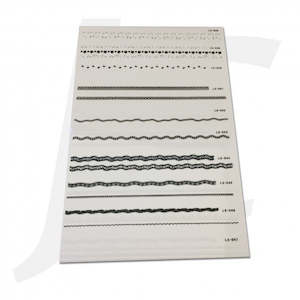 Nail Tips Extension: Nail Sticker LS38-LS47 J84LS2