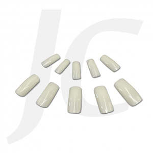 Nail Tips Extension: NAIL TIP PACK Whole-stick Pear-white 500pcs J84KRA