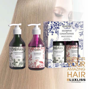 Promotion: Luxliss Shampoo & Conditioner Moisturizing Sulfates & Parabens Free Gift Pack 250mlx2 J13LGP*