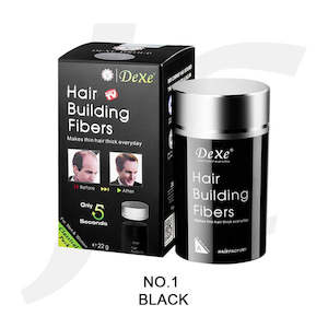 Dexe Dream Exist Everyday: Dexe Hair Building Fibers NO.1 Black 22g J11SB1*