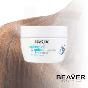 BEAVER Coconut Oil & Quinoa Hair Mask 250ml J14HQA*