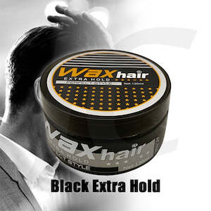 Black Extra Hold Hair Wax 120ml J13BEX**