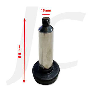 Parts Repair Service: [Parts Only] Threaded Support Post For Footrest Apx. 85mm High 8613 J39BWP