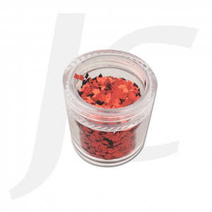 Nail Glitter In Clear Container J85GLT+