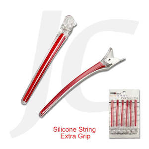 Random Color Charmvit Hair Sectioning Clip With Silicone String Grip J23DWS