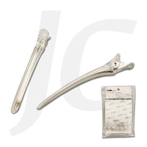 Charmvit Professional Crystal Hair Clip White 6pcs J23SC6