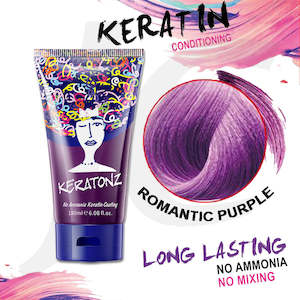 KERATONZ Semi-Permanent Hair Color Romantic Purple 180ml J11KRP*