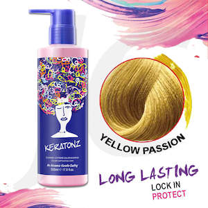 KERATONZ Lock In Shampoo Yellow Passion 500ml J11SYP*