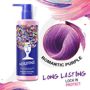 KERATONZ Lock In Shampoo Romantic Purple 500ml J11SRP*