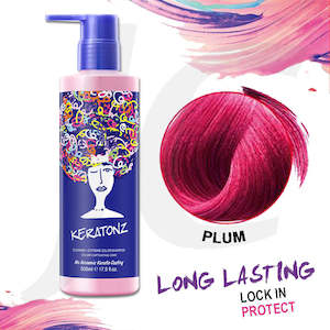 Keratonz: KERATONZ Lock In Shampoo Plum 500ml J11SPU*