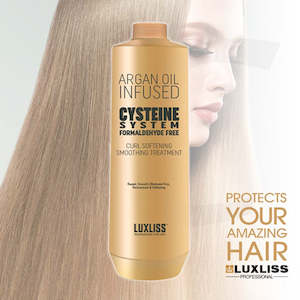 LUXLISS Keratin CYSTEINE System Formaldehyde-Free Curl Softening Smooth Treatmen&hellip;
