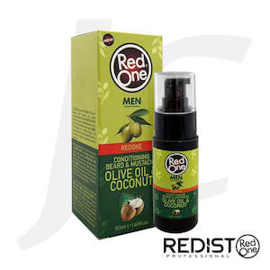 Redone: RedOne Conditioning Beard & Moustache Olive Oil & Coconut 50ml J13 R68*