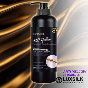 LUXSILK No Yellow Nanoplasty Purple Conditioner For All Hair Types 800ml J14NCP*