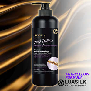 LUXSILK No Yellow Nanoplasty Purple Shampoo For All Hair Types 800ml J14CPS*