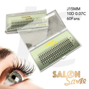Professional Lash Extension: Salon Save Professional Fan Eyelash Volume J15MM 10D 0.07C J71BJH