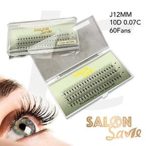 Salon Save Professional Fan Eyelash Volume J12MM 10D 0.07C J71TTY