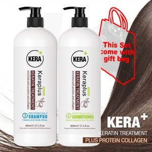 JC Keraplus Keratin No.3 No.4 Protein Shampoo Conditioner 800mlx2 J16BPT**