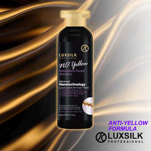 LUXSILK No Yellow Nanoplasty Purple Shampoo For All Hair Types 200ml J14NYE**