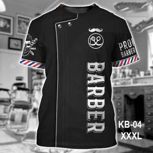 Barber Uniform T-Shirt KB-04 XXXL J26LGS