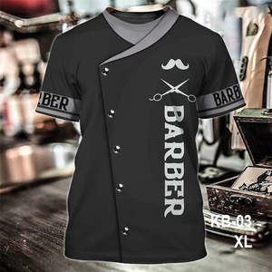 Barber Uniform T-Shirt KB-03 XL J26TUB