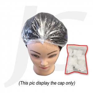 Disposable Shower Cap Clear Medium 5PCS J21DCMold
