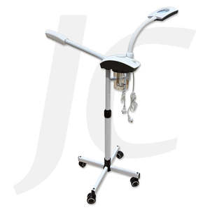 Beauty Machine: 2-IN-1 Facial Steamer With Sensor & Magnifying Lamp 5 Diopter White J32DLF