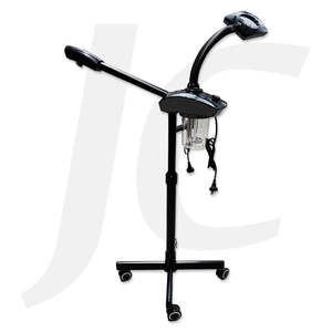 2-IN-1 Facial Steamer With Sensor & Magnifying Lamp 5 Diopter Black J32JYE