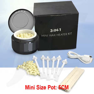 [USB] 3-IN-1 Mini Wax Heater Kit 5cm J33NMW
