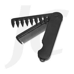 Beard Comb Foldable Plastic Back AN2086 J23PBK