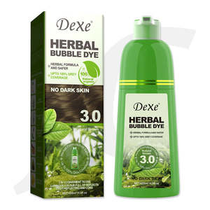 Dexe Herbal Bubble Dye Non-stain 3.0 420ml J14BRB**