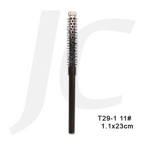 Round Brush Hair Root Black Gold Small T29-1 11# 1.1x23cm J23ADO