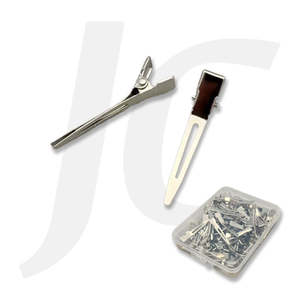 Metallic Section Clip Small 0.7x4.5cm 70pcs J23MSC