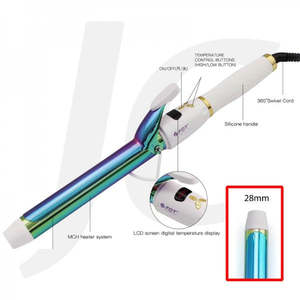 FBT Hair Curler Tong Rainbow F868A 28mm J31FA28