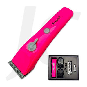 [USB Charger Not Included] Arearly Hair Clipper Pink J31CNA