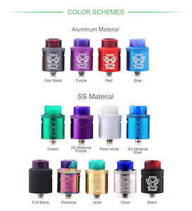 Tanks Drippers: HELL VAPE | Dead Rabbit | RDA