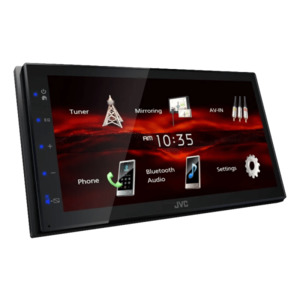 JVC 6.75″ touchscreen Bluetooth car stereo KW-M180BT